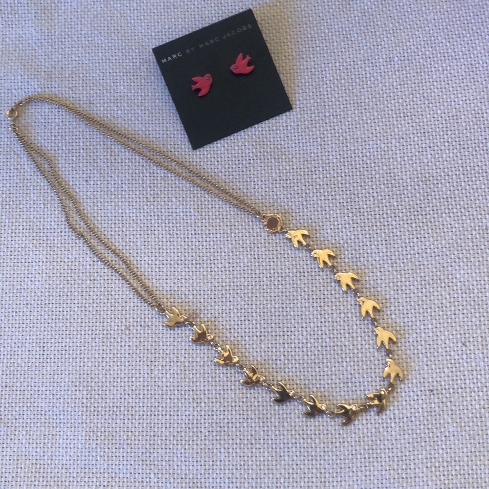 -SOLD- Marc by Marc Jacobs Necklace & Earrings